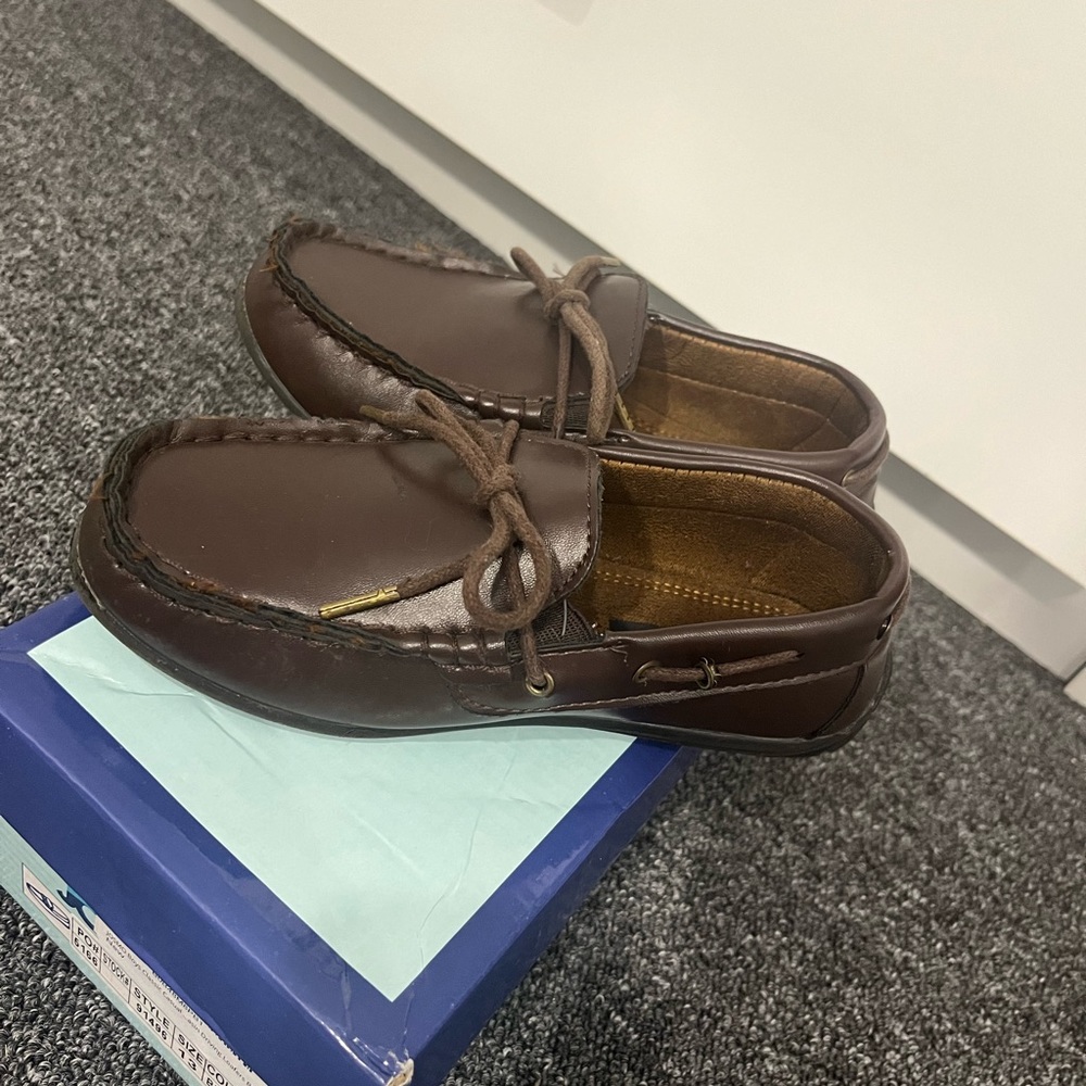 Brown Toddler Dress Shoes